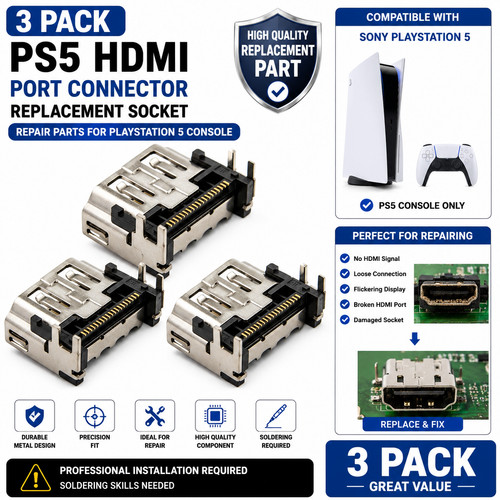 Connettore porta hdmi ps5 - connettore,