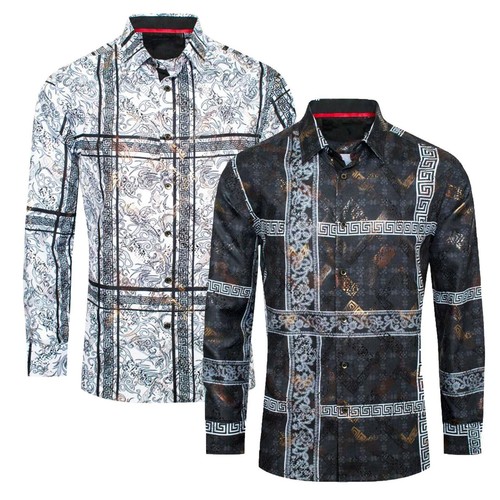 Camicia uomo riga italiana - camicia,