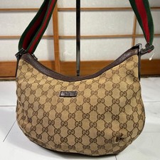 Borsa a tracolla Gucci marrone