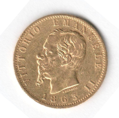 Moneta oro lire marengo - oro, 20