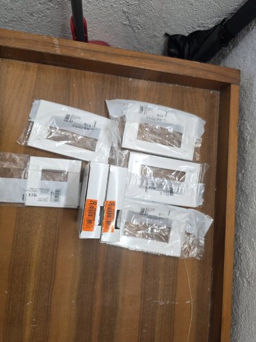 Lotto placche bticino nuove - lotto, 7x