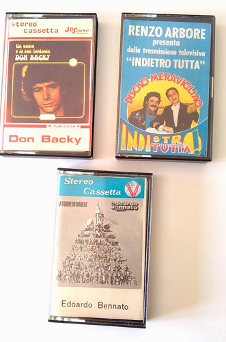 Musicassette don backy - musicassette,