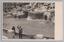 Roma Italia 1956 - Fontana di