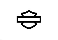 Harley shield sticker - shield,