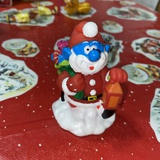 Puffo di Natale con sacco