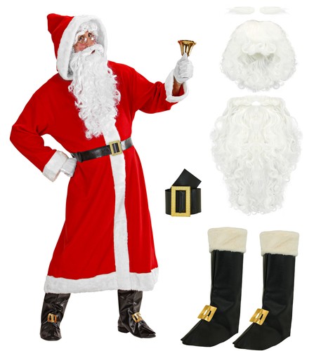 Cappotto lusso babbo natale - di,