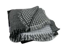 Sciarpa grigia uomo Pashmina a