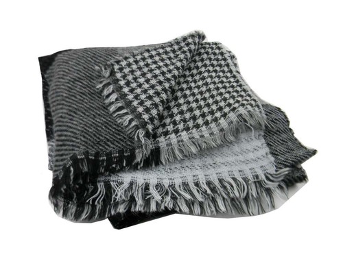 Sciarpa grigia uomo pashmina - uomo,