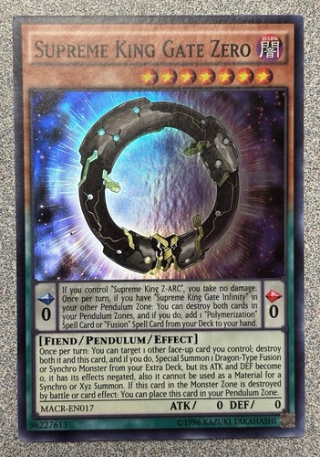 Supreme king gate zero - supreme,