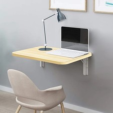 Tavolo Pieghevole a Muro Tavolino Scrivania da parete Quercia Salvaspazio 60x40c