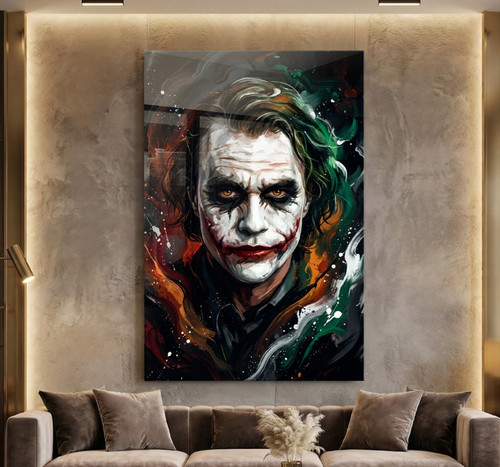 Arte joker colorata - colorata,, quadro