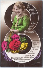 Girl Flowers Birthday Portrait