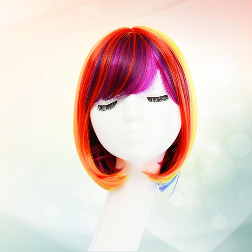 Parrucca capelli corti finti