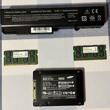 Kit upgrade e potenziamento per vecchi PC  portatili: RAM 8gb+SDD 500+Batteria