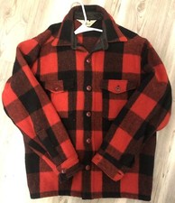 Giacca camicia lana vintage