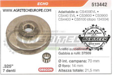 513442 PIGNONE CAMPANA FRIZIONE MOTOSEGA ECHO CS440EVL .325" 7 DENTI