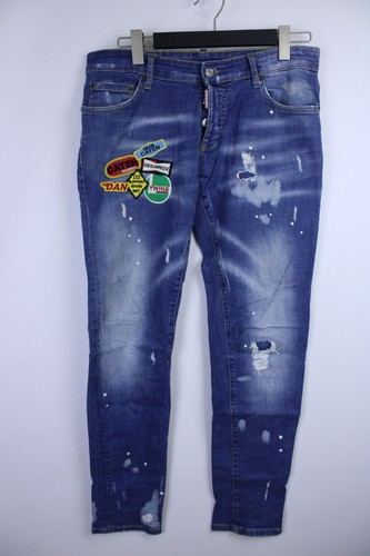 Dsquared2 blue distressed - dsquared2,