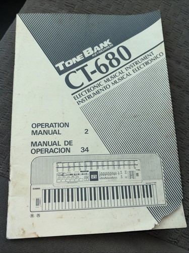Casio 670 ct - ct-670, tone