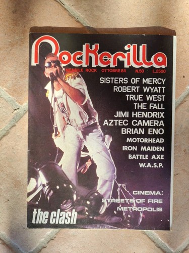 Rivista ottobre 1984rockerilla - rivista,