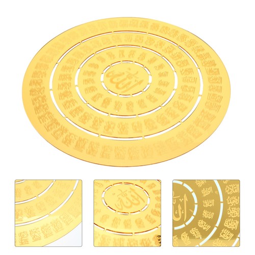 Golden wordart acrilico tavolo - golden,