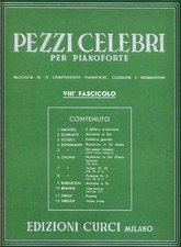 PEZZI CELEBRI PER PIANOFORTE -