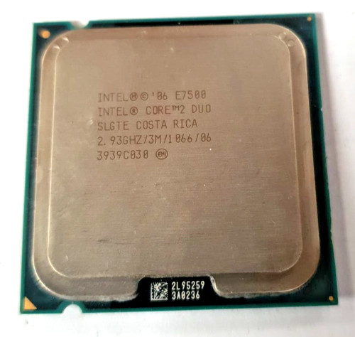 Intel core duo e7500 93ghz - 2,