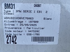 Caricatore CD BMW SERIE 1 E81