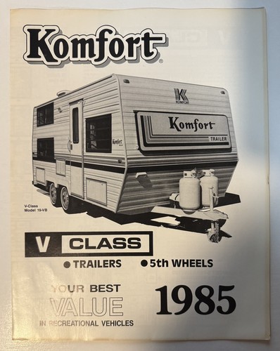 Brochure camper comfort - camper,