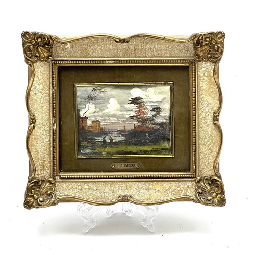 Dipinto miniatura lucio - miniatura,