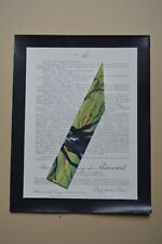 Faire-part de décès, Baron de Brécourt, Auch, Gers, 1919, Château de Pont-Remy