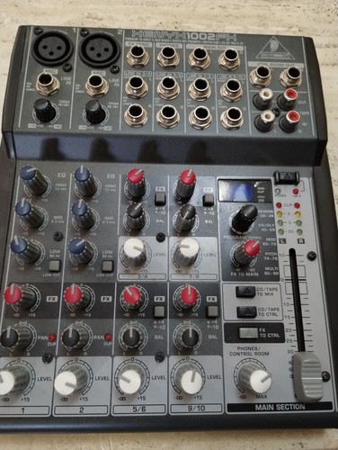 Behringer xenyx 1002fx - behringer, mixer