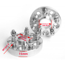 2x 15mm Passaruota 5x120 PCD M12x1,5 72,56CB PER BMW SERIE 3 Z3 Z4 Z8 X1 IT