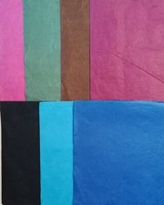 Carta di riso per decoupage Stamperia 50x100 monocolore