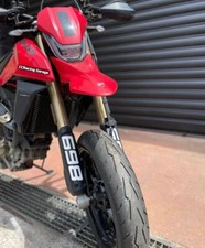 2 Adesivi DUCATI hypermotard per Cover Forcella 698 TUTTI I COLORI DISPONIBILI