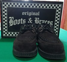 Creepers Nere Punk Dark Originali Usate 