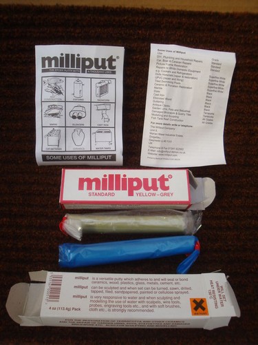 Milliput stucco epossidico - stucco,