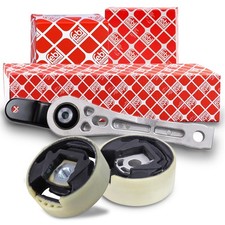 FEBI SET SUPPORTO MOTORE PER AUDI A3 SEAT SKODA VW GOLF 5 6 PASSAT 3C