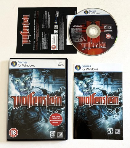 Wolfenstein dvd rom - wolfenstein, id