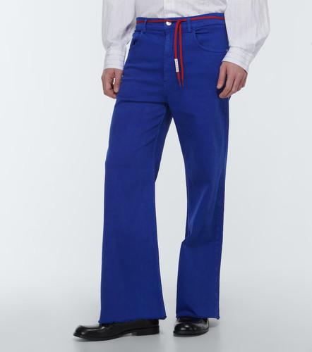 Pantalone blu marni w33 - blu,