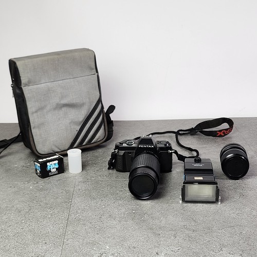 Set fotocamera reflex pentax - reflex,