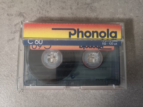 Musicassetta phonola c60 - musicassetta,