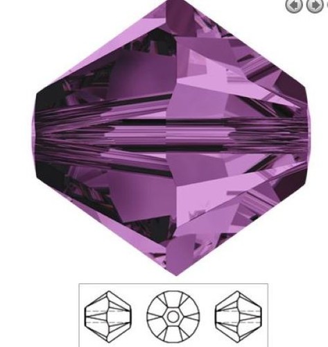 Swarovski 3mm cristallo bicono - swarovski,