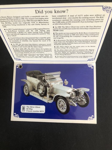 1990 silver ghost charity tour - charity,