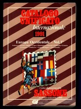 CATALOGO UNIFICATO INTERNAZIONALE 1991 EUROPA OCCIDENTALE VOLUME 1° e 2°