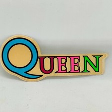 ✅ Adesivo FREDDY MERCURY QUEEN  Sticker Vintage 80' POP MUSIC KIND MAGIC FLUO