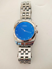 FOSSIL Big Tic BG-1015 Blue Watch - Numeri olografici su sfondo Orologio Vintage