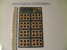 48 BOTTONI AUTOMATICI GIULIO FIOCCHI ARMI  Neri 6 mm ANNI 70 PRODUZIONE ITALIANA