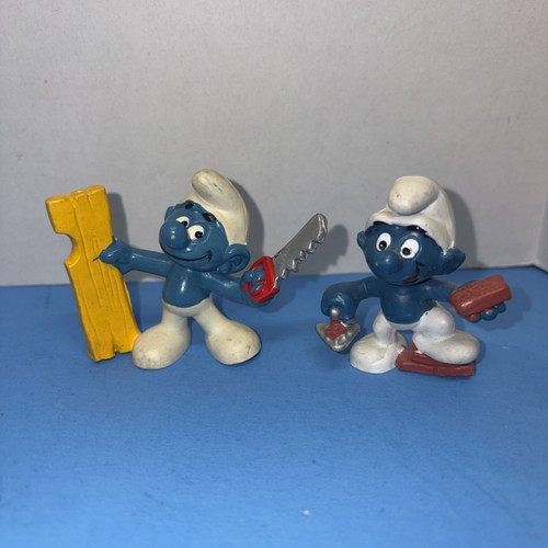 Puffo falegname vintage - puffo, da