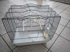 Gabbia per canarini, uccelli, cocorite cm 44x22x43 BLU NOTTE