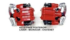 COPPIA PINZA FRENO POST DX SX  LIGIER JS50 DAL 2014 Al 2019 MICROCAR